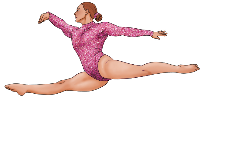 An example of closed is a gymnast performing a floor routine. The performer uses the same technique every time because the environment ensures the conditions do not change.